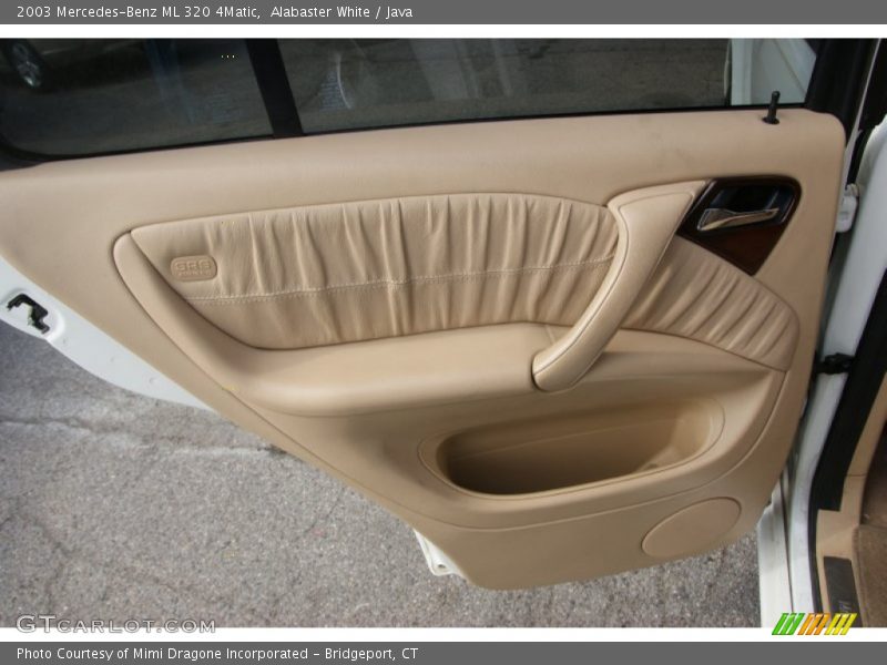 Alabaster White / Java 2003 Mercedes-Benz ML 320 4Matic