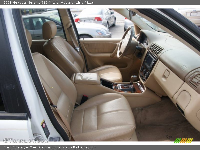 Alabaster White / Java 2003 Mercedes-Benz ML 320 4Matic