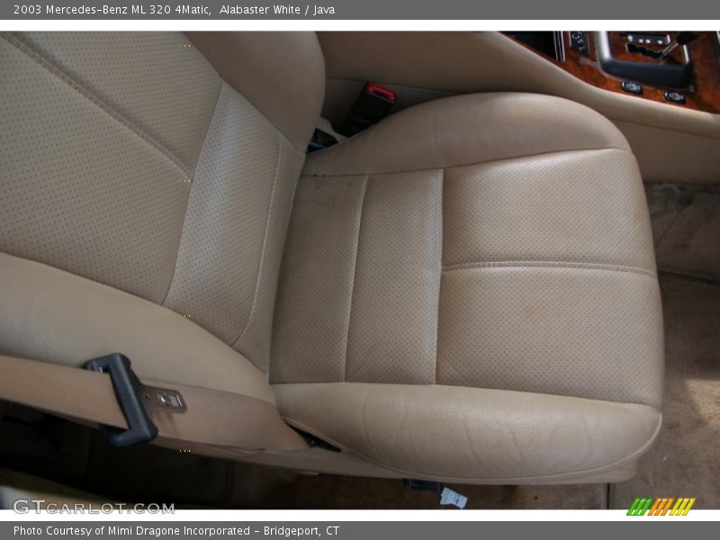 Alabaster White / Java 2003 Mercedes-Benz ML 320 4Matic