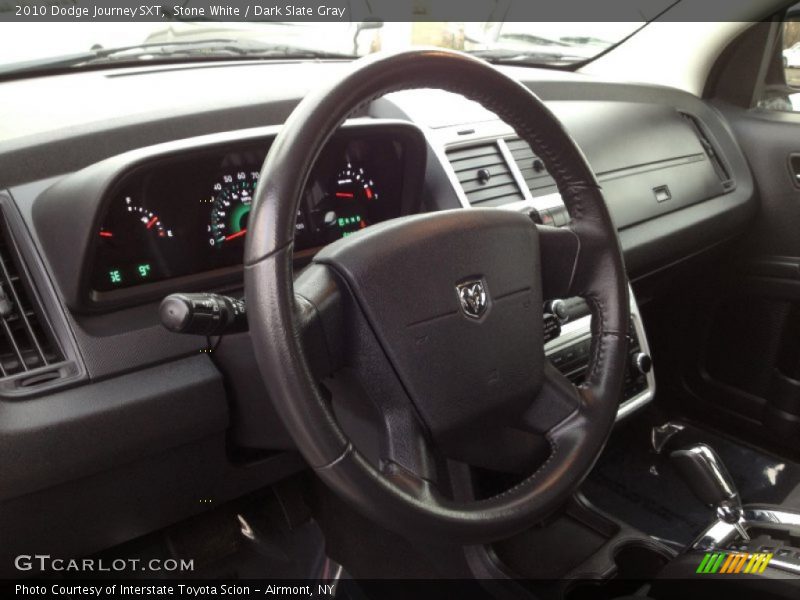 Stone White / Dark Slate Gray 2010 Dodge Journey SXT