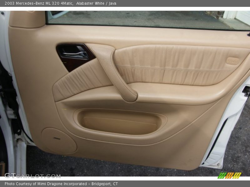 Alabaster White / Java 2003 Mercedes-Benz ML 320 4Matic