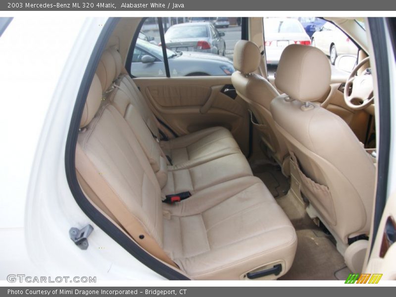 Alabaster White / Java 2003 Mercedes-Benz ML 320 4Matic