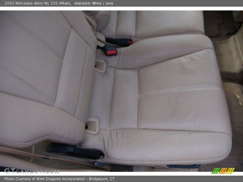 Alabaster White / Java 2003 Mercedes-Benz ML 320 4Matic