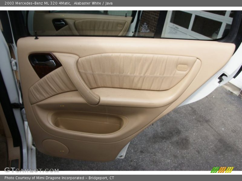 Alabaster White / Java 2003 Mercedes-Benz ML 320 4Matic