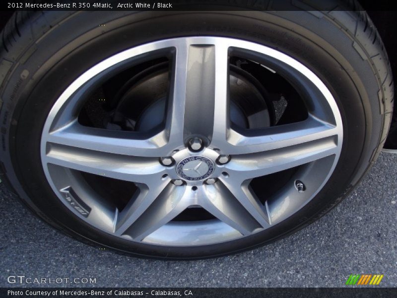 Arctic White / Black 2012 Mercedes-Benz R 350 4Matic