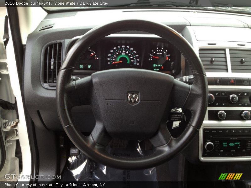 Stone White / Dark Slate Gray 2010 Dodge Journey SXT