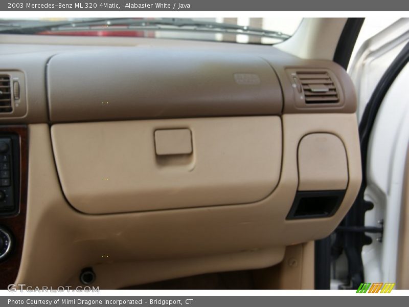 Alabaster White / Java 2003 Mercedes-Benz ML 320 4Matic