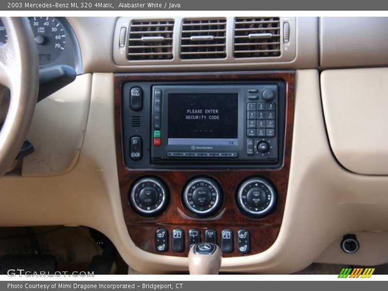 Alabaster White / Java 2003 Mercedes-Benz ML 320 4Matic