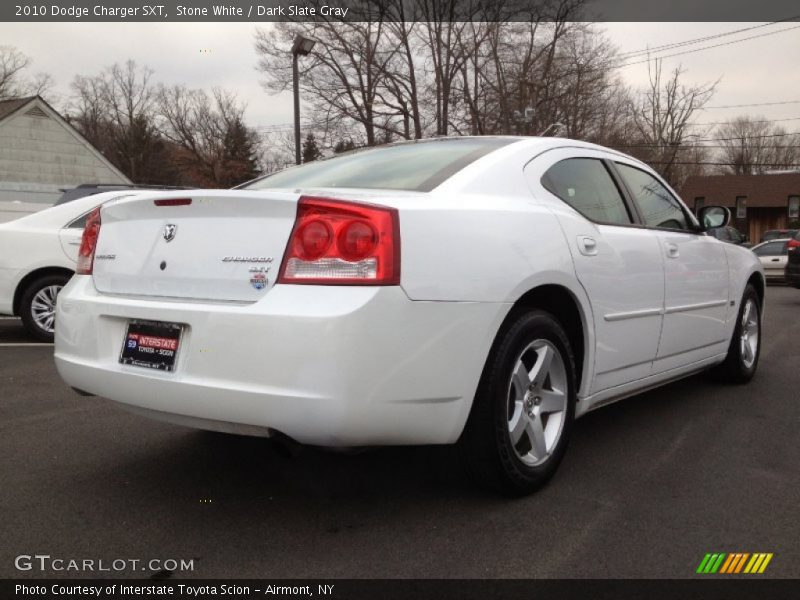 Stone White / Dark Slate Gray 2010 Dodge Charger SXT