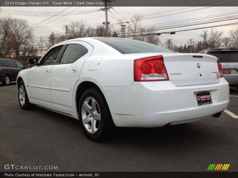 Stone White / Dark Slate Gray 2010 Dodge Charger SXT