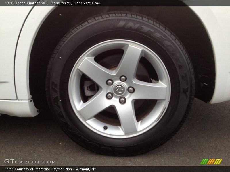 Stone White / Dark Slate Gray 2010 Dodge Charger SXT