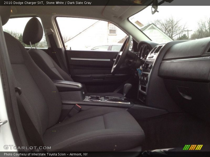 Stone White / Dark Slate Gray 2010 Dodge Charger SXT