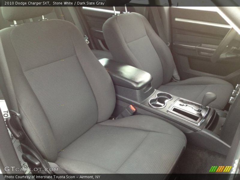 Stone White / Dark Slate Gray 2010 Dodge Charger SXT