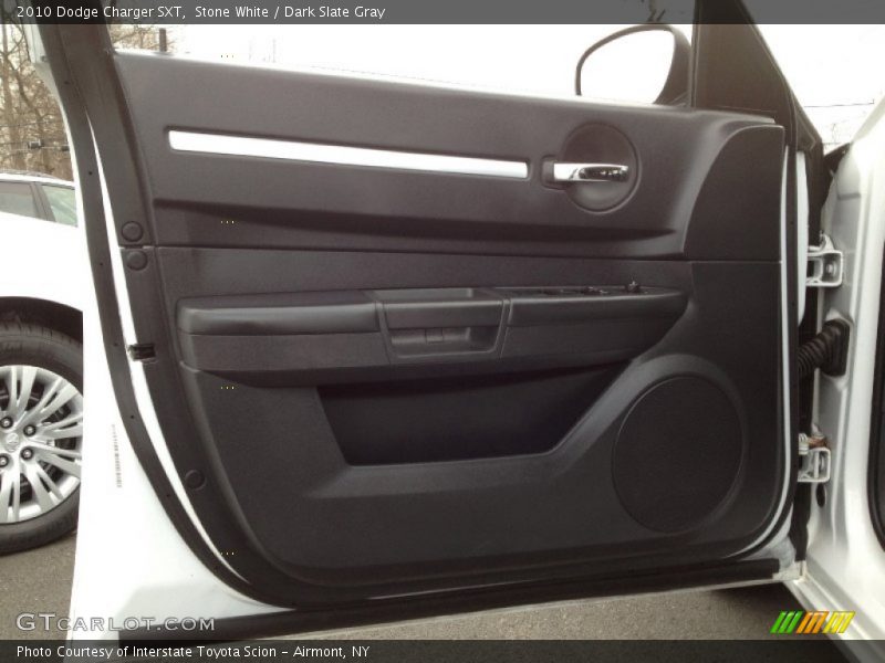 Stone White / Dark Slate Gray 2010 Dodge Charger SXT