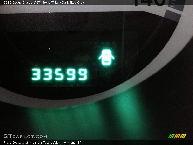 Stone White / Dark Slate Gray 2010 Dodge Charger SXT