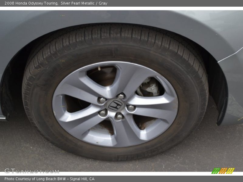 Silver Pearl Metallic / Gray 2008 Honda Odyssey Touring
