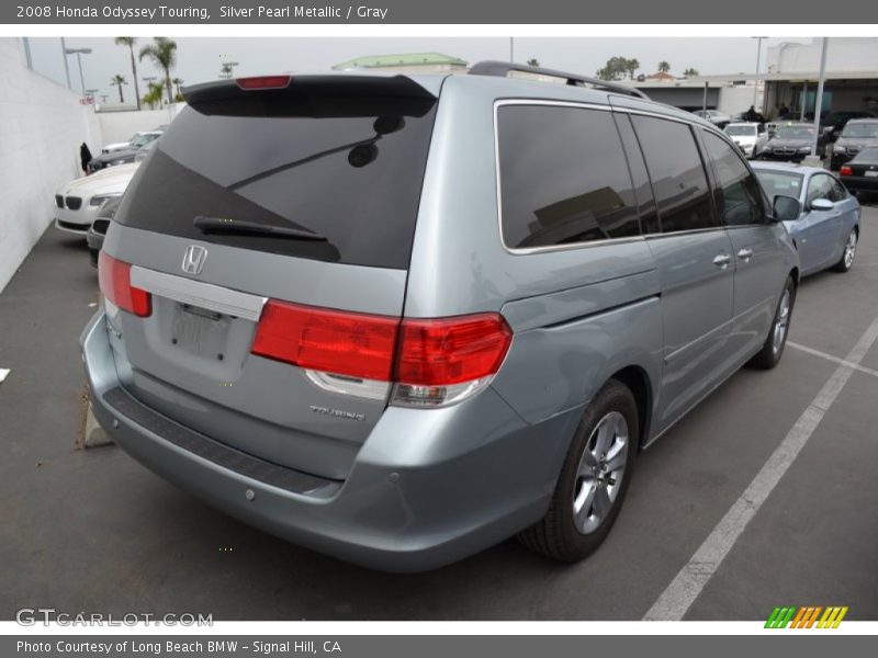 Silver Pearl Metallic / Gray 2008 Honda Odyssey Touring