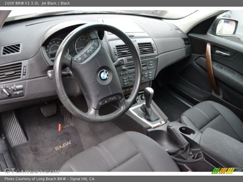 Jet Black / Black 2006 BMW X3 3.0i