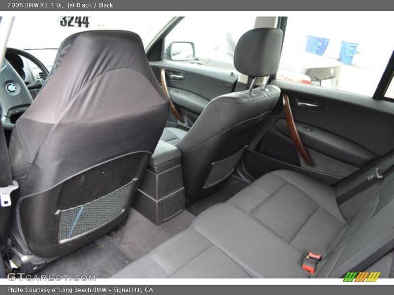 Jet Black / Black 2006 BMW X3 3.0i