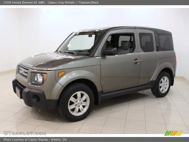 Galaxy Gray Metallic / Titanium/Black 2008 Honda Element EX AWD