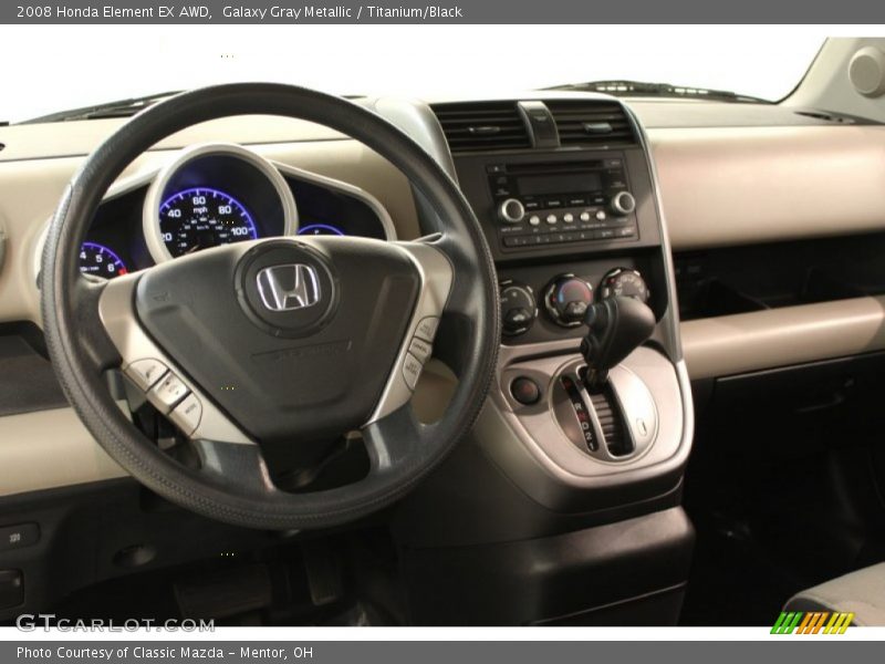 Galaxy Gray Metallic / Titanium/Black 2008 Honda Element EX AWD
