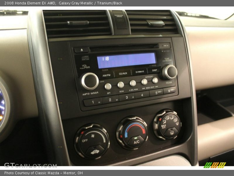 Galaxy Gray Metallic / Titanium/Black 2008 Honda Element EX AWD