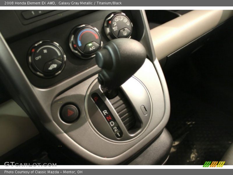 Galaxy Gray Metallic / Titanium/Black 2008 Honda Element EX AWD
