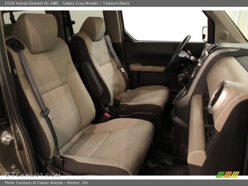 Galaxy Gray Metallic / Titanium/Black 2008 Honda Element EX AWD