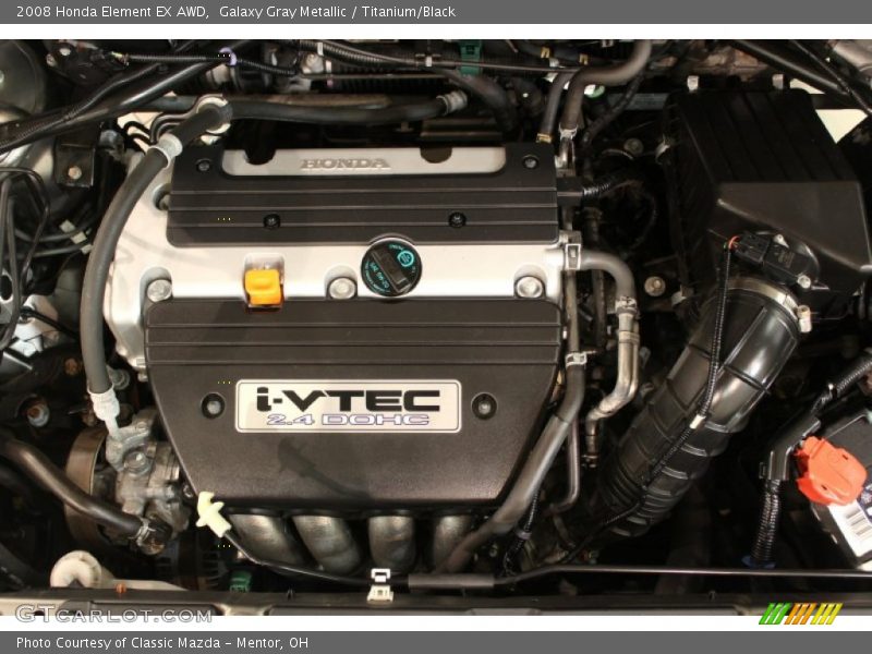 Galaxy Gray Metallic / Titanium/Black 2008 Honda Element EX AWD