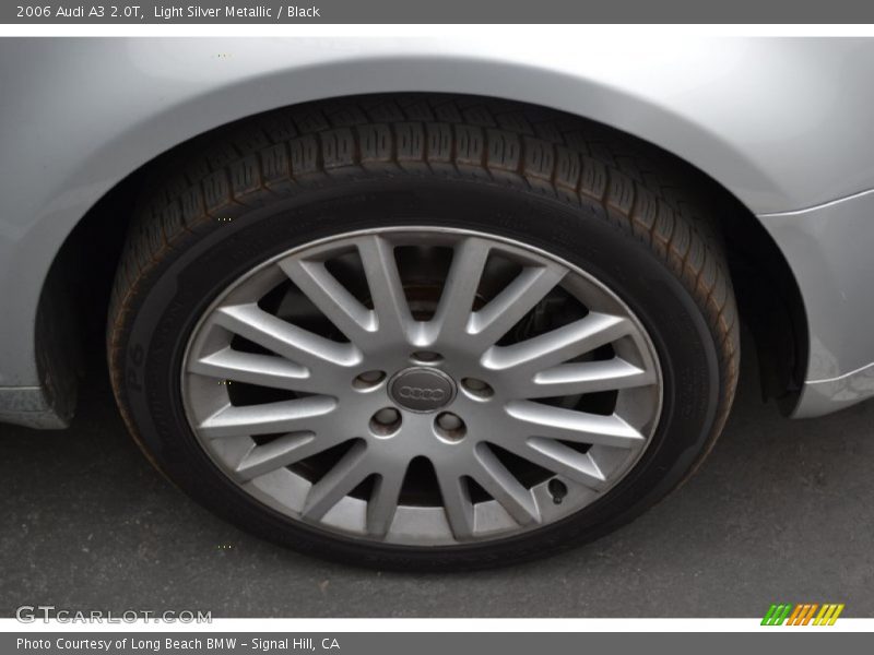 Light Silver Metallic / Black 2006 Audi A3 2.0T