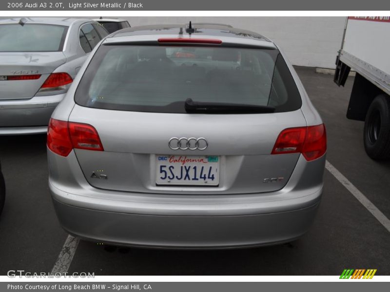 Light Silver Metallic / Black 2006 Audi A3 2.0T