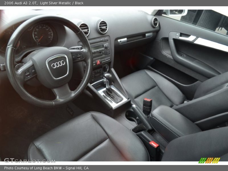 Light Silver Metallic / Black 2006 Audi A3 2.0T