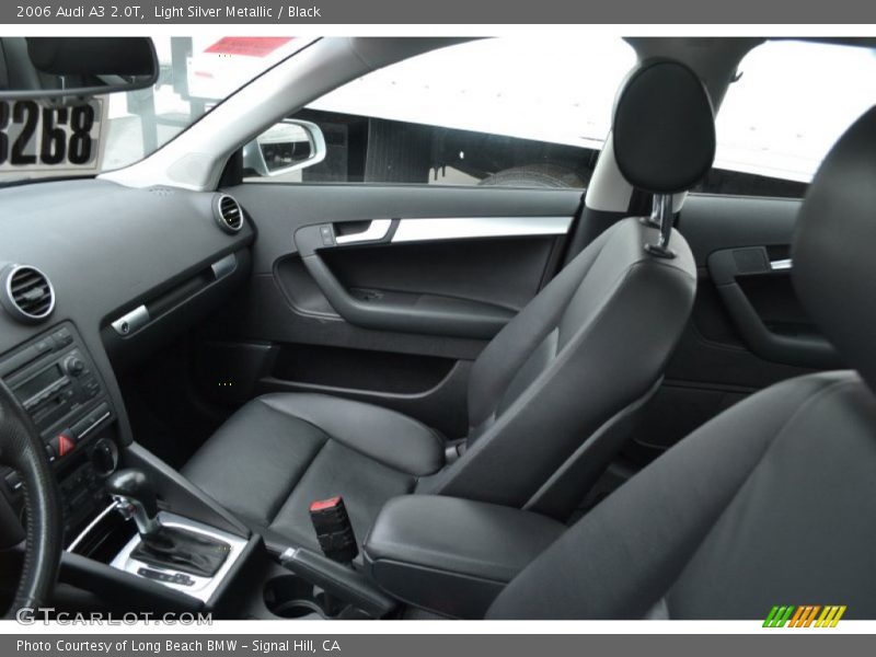 Light Silver Metallic / Black 2006 Audi A3 2.0T