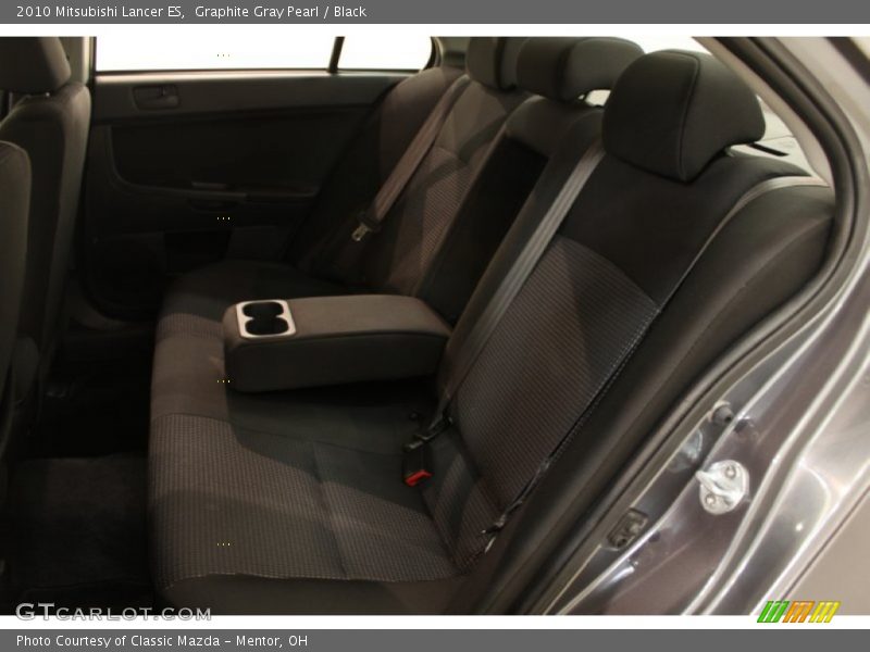 Graphite Gray Pearl / Black 2010 Mitsubishi Lancer ES