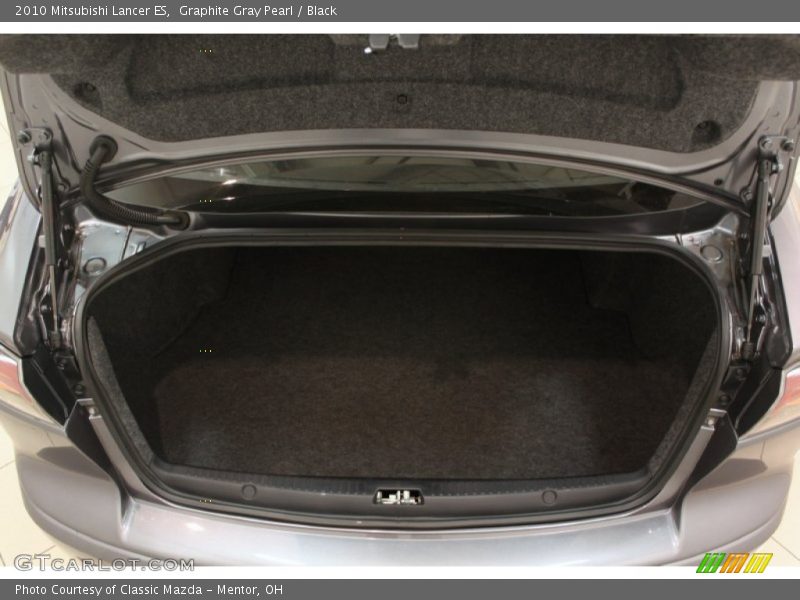 Graphite Gray Pearl / Black 2010 Mitsubishi Lancer ES
