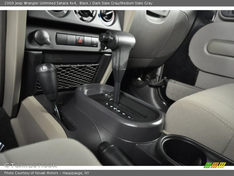 Black / Dark Slate Gray/Medium Slate Gray 2009 Jeep Wrangler Unlimited Sahara 4x4