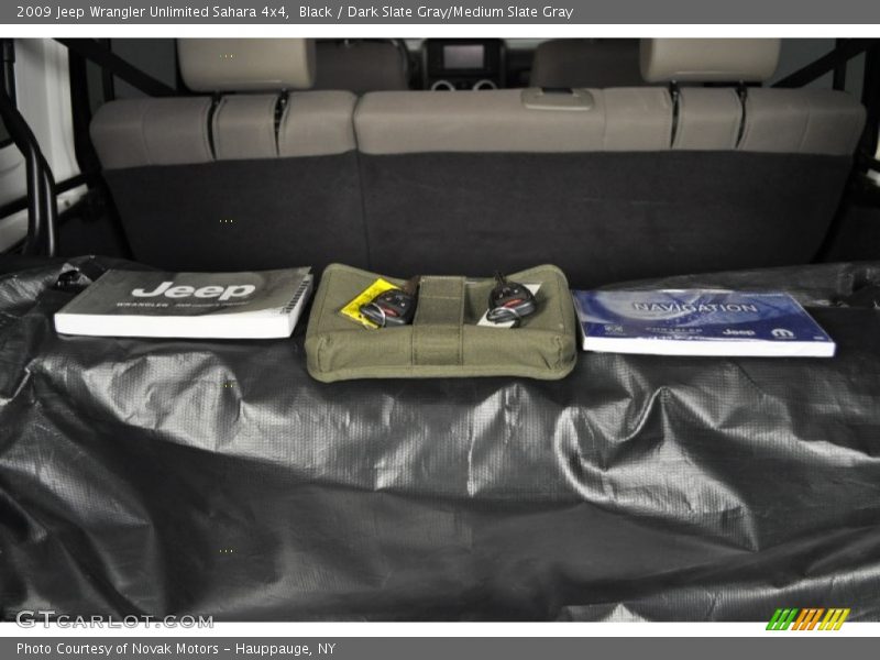 Black / Dark Slate Gray/Medium Slate Gray 2009 Jeep Wrangler Unlimited Sahara 4x4