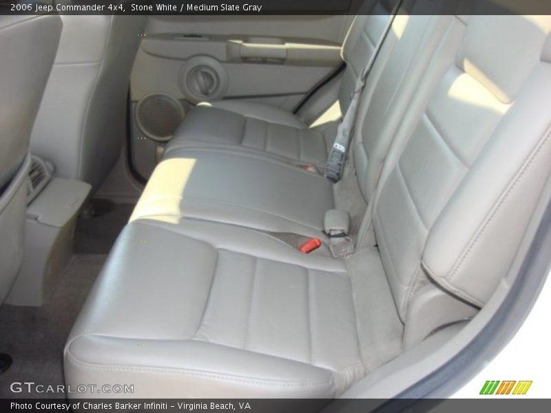 Stone White / Medium Slate Gray 2006 Jeep Commander 4x4