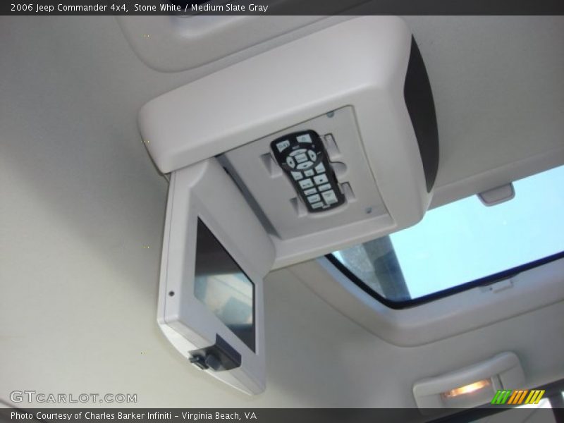 Stone White / Medium Slate Gray 2006 Jeep Commander 4x4