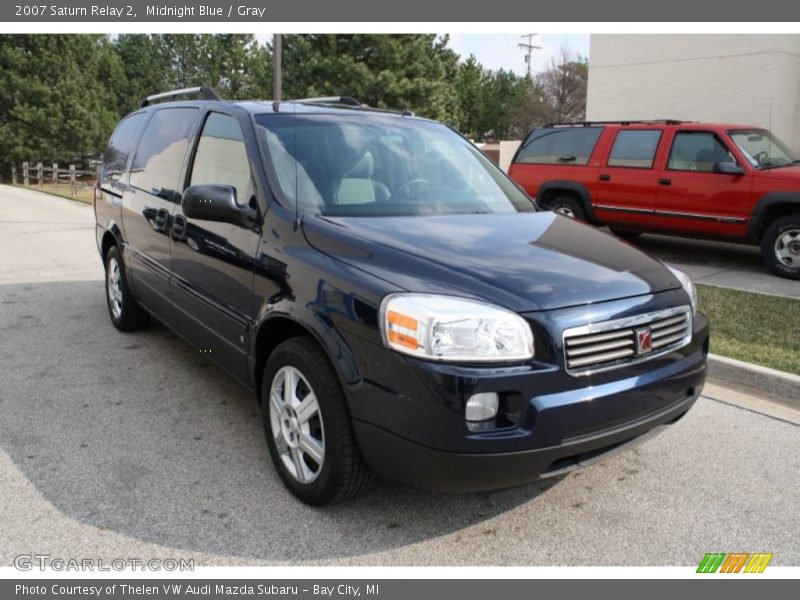 Midnight Blue / Gray 2007 Saturn Relay 2