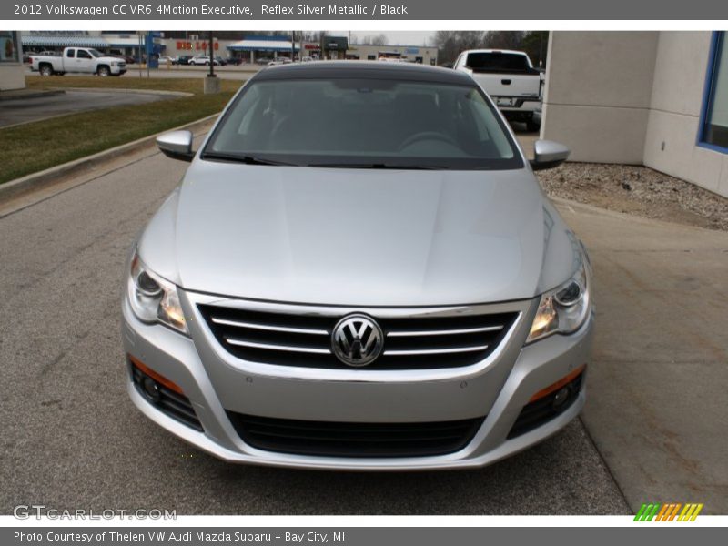 Reflex Silver Metallic / Black 2012 Volkswagen CC VR6 4Motion Executive