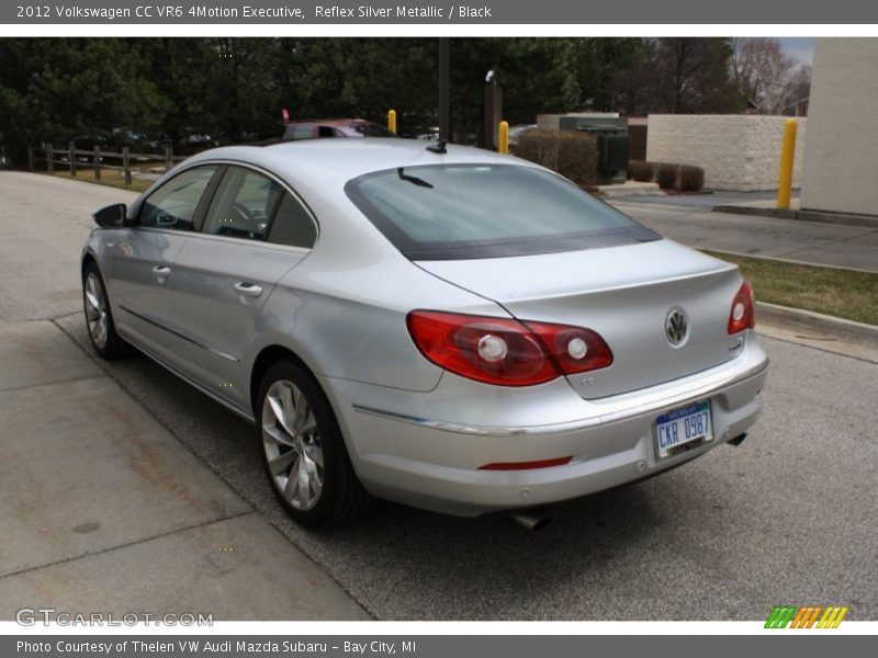 Reflex Silver Metallic / Black 2012 Volkswagen CC VR6 4Motion Executive