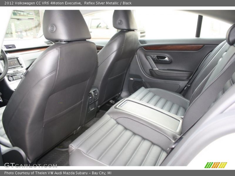 Reflex Silver Metallic / Black 2012 Volkswagen CC VR6 4Motion Executive