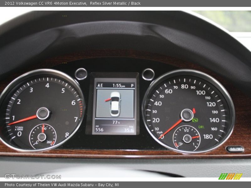  2012 CC VR6 4Motion Executive VR6 4Motion Executive Gauges