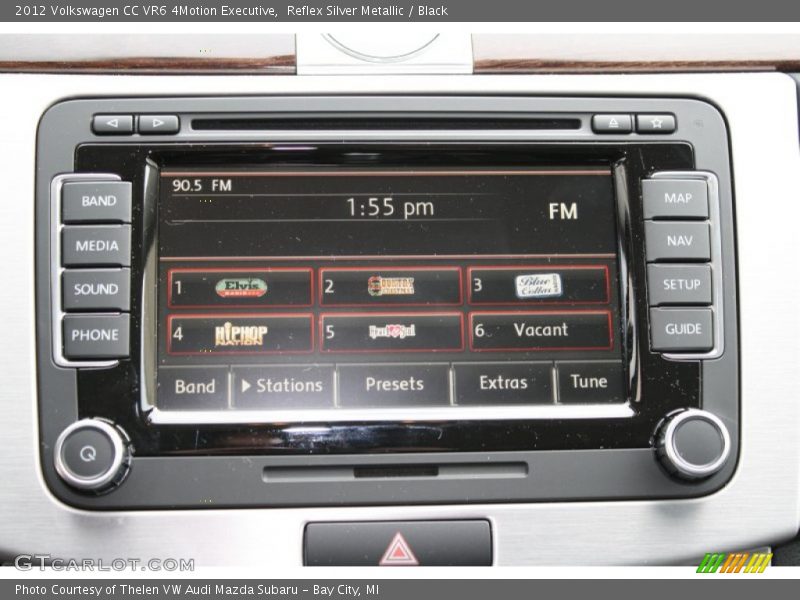 Audio System of 2012 CC VR6 4Motion Executive