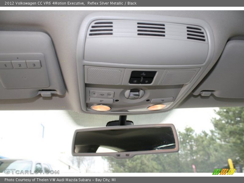 Reflex Silver Metallic / Black 2012 Volkswagen CC VR6 4Motion Executive