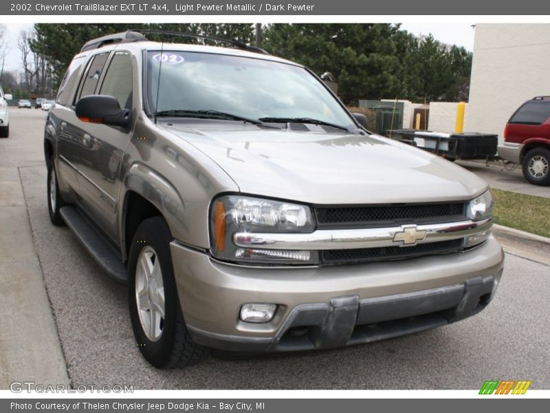 Light Pewter Metallic / Dark Pewter 2002 Chevrolet TrailBlazer EXT LT 4x4
