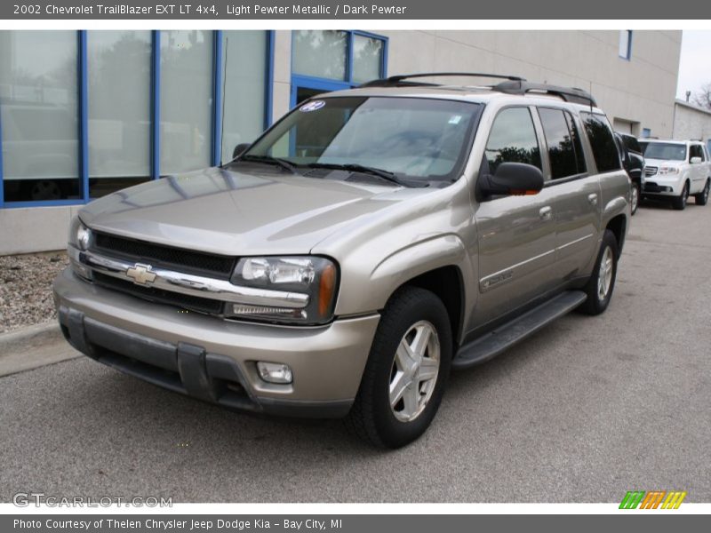 Light Pewter Metallic / Dark Pewter 2002 Chevrolet TrailBlazer EXT LT 4x4
