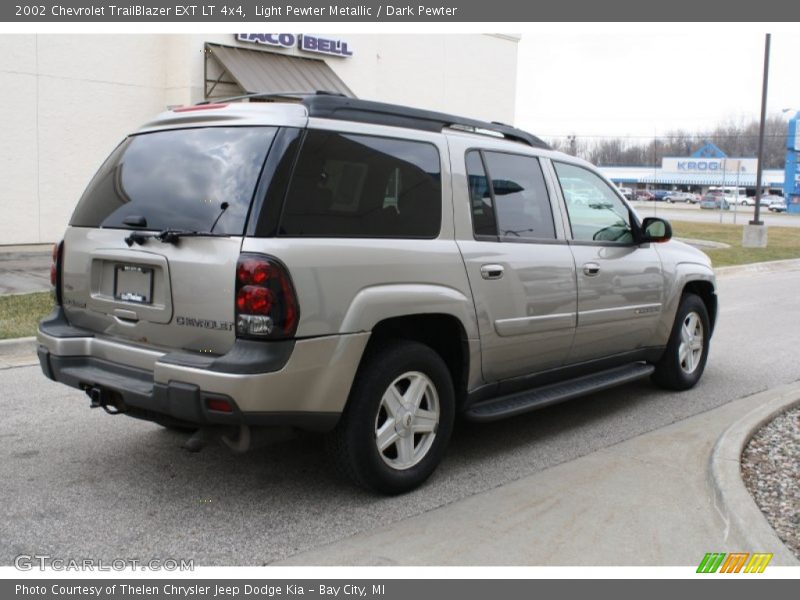Light Pewter Metallic / Dark Pewter 2002 Chevrolet TrailBlazer EXT LT 4x4