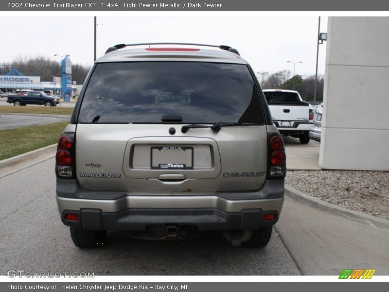 Light Pewter Metallic / Dark Pewter 2002 Chevrolet TrailBlazer EXT LT 4x4